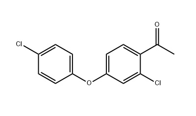 2-chloro-4-(4-chlorophenoxy)acetophenone